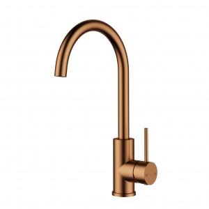 Otus Brushed Copper Slimline SS Sink Mixer
